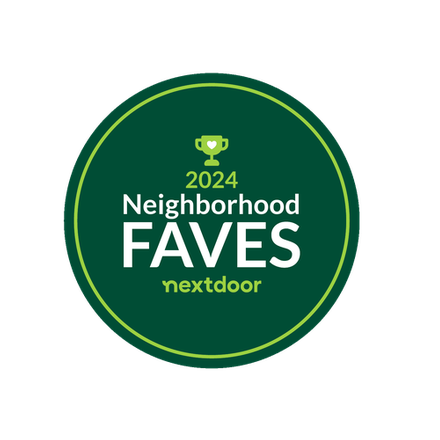 Nextdoor Neighborhood Faves 2024 award badge